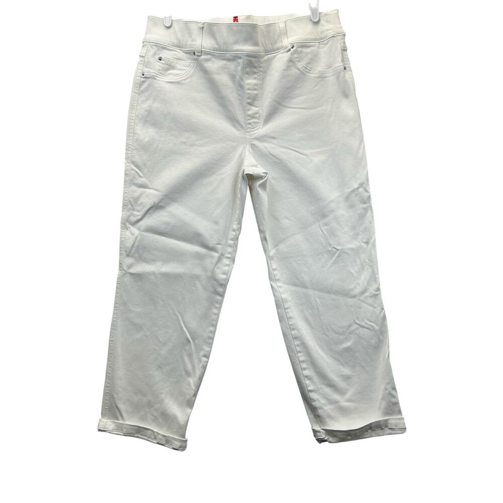 Spanx Stretch Pant Solid White Pull On Slimming W… - image 1